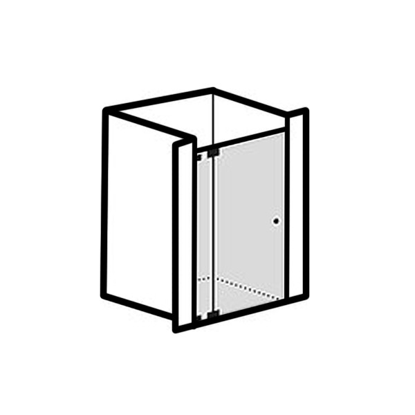 Sprinz Nexa Pendeltüren oder Tür nach außen öffnend, Nische, 900x 2000 mm