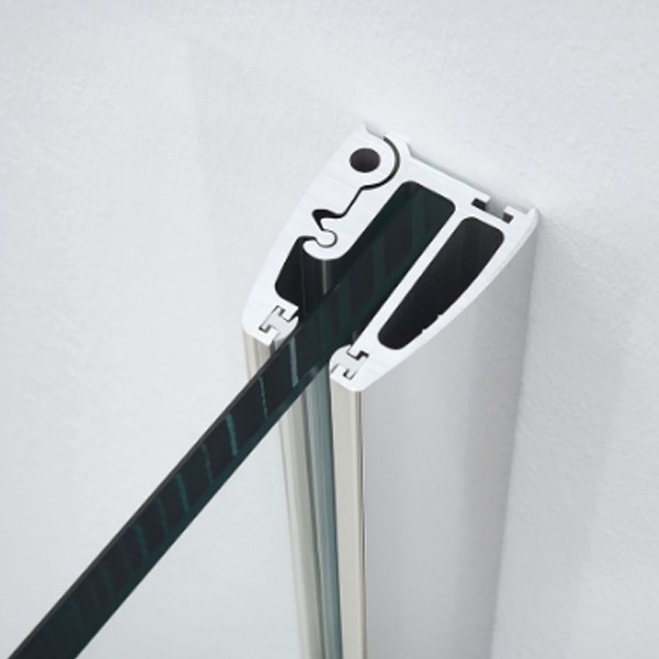 Sprinz Nexa Pendeltüren oder Tür nach außen öffnend, Nische, 900x 2000 mm