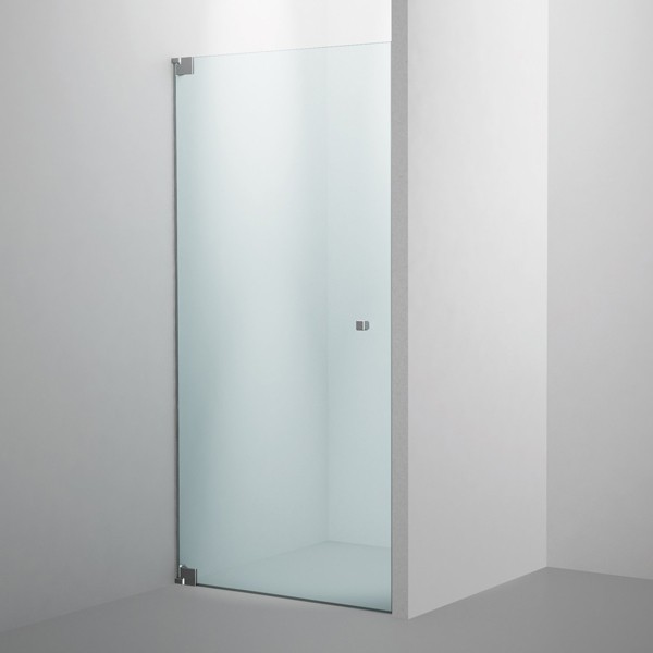 SPRINZ Omega Duschabtrennung für Nische, Pendel- oder Drehtür, 900 x 2000, verschiedene Profilfarben, O20.9