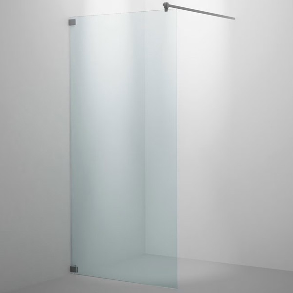 SPRINZ Rocky-Line I Walk-in Duschabtrennung, 900 x 2100, rahmenlos, verschiedene Profilfarben, IE31.9