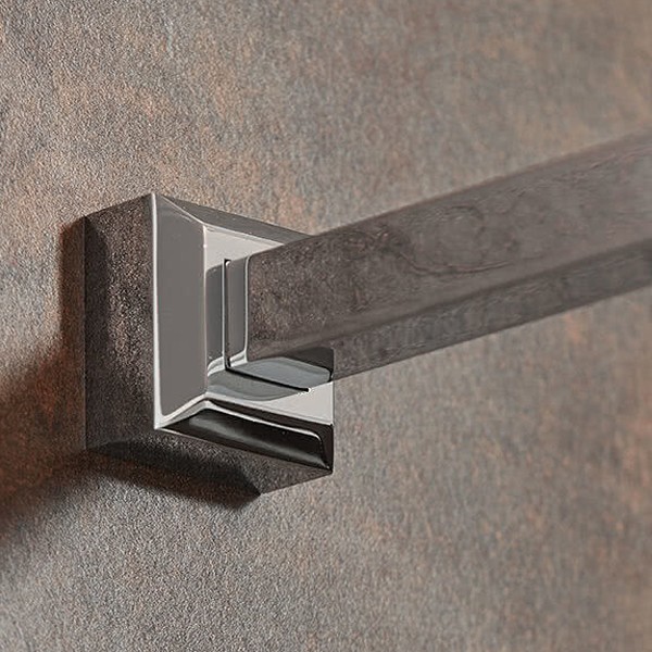 SPRINZ Rocky-Line I Walk-in Duschabtrennung, 900 x 2100, rahmenlos, verschiedene Profilfarben, IE31.9
