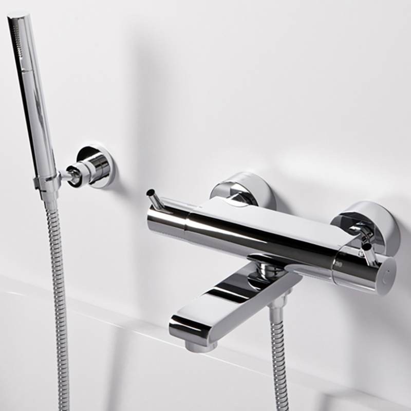 Steinberg Serie 100 Azputzthermostat ½″ für Wanne, chrom