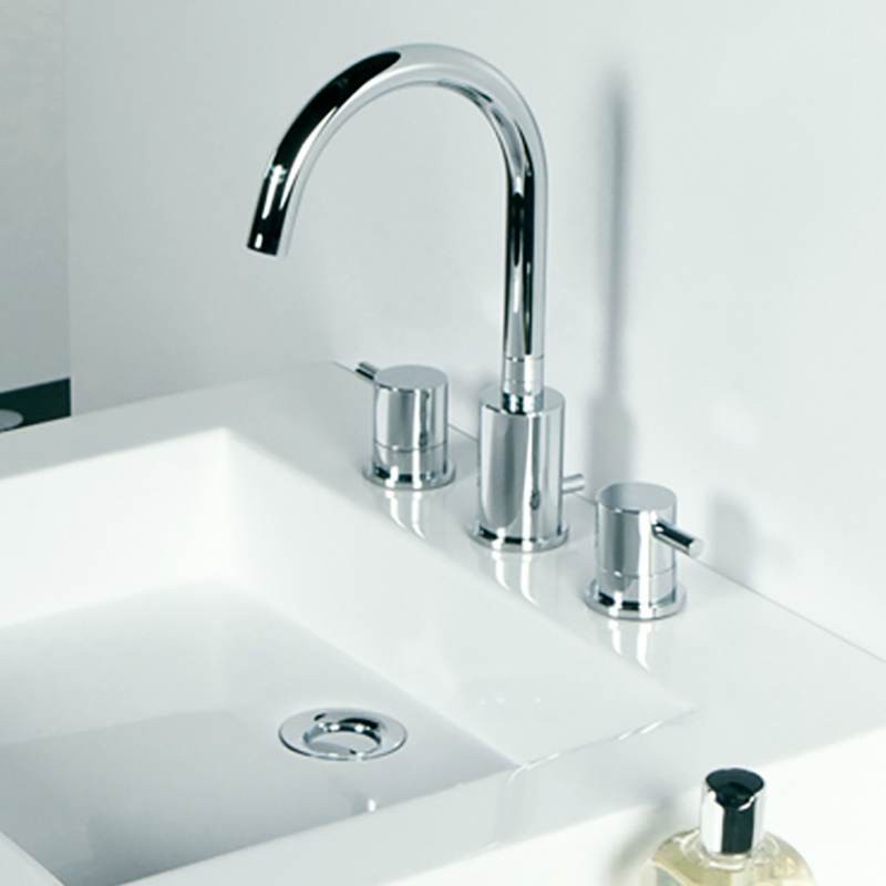 Steinberg Serie 100 Waschtisch-Armatur mit Ablaufgarnitur, chrom