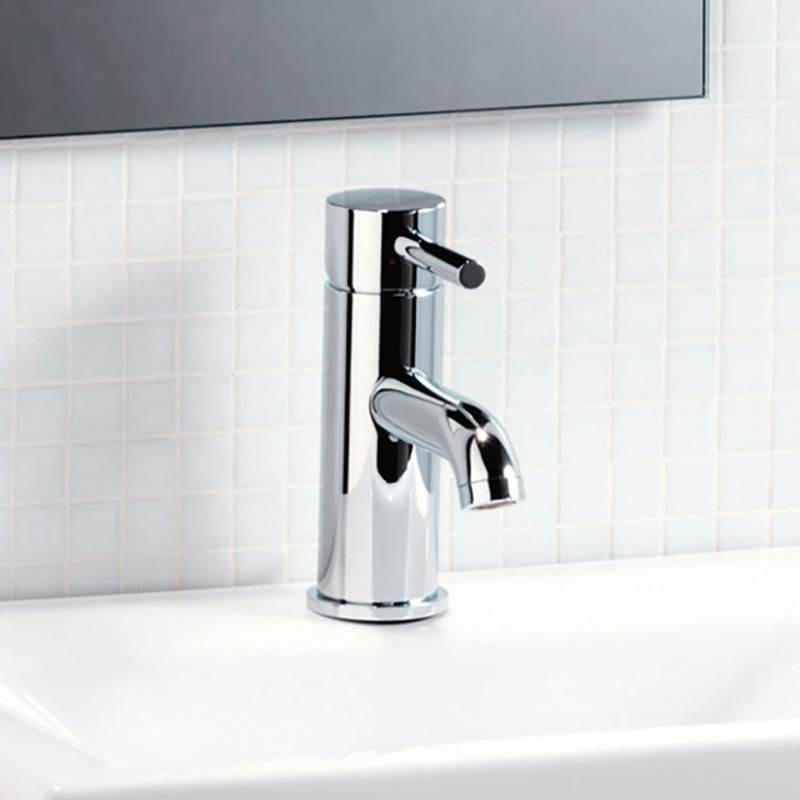 Steinberg Serie 100 Waschtisch-Einhebelmischer mit Ablaufgarnitur, chrom