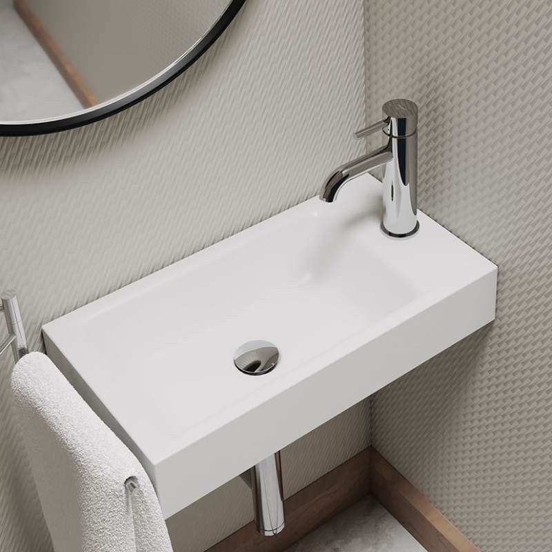 Steinberg Serie 100 Waschtisch-Einhebelmischer ohne Ablaufgarnitur, chrom