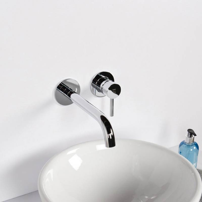 Steinberg Serie 100 Waschtisch-Wand-Einhebelmischer, chrom