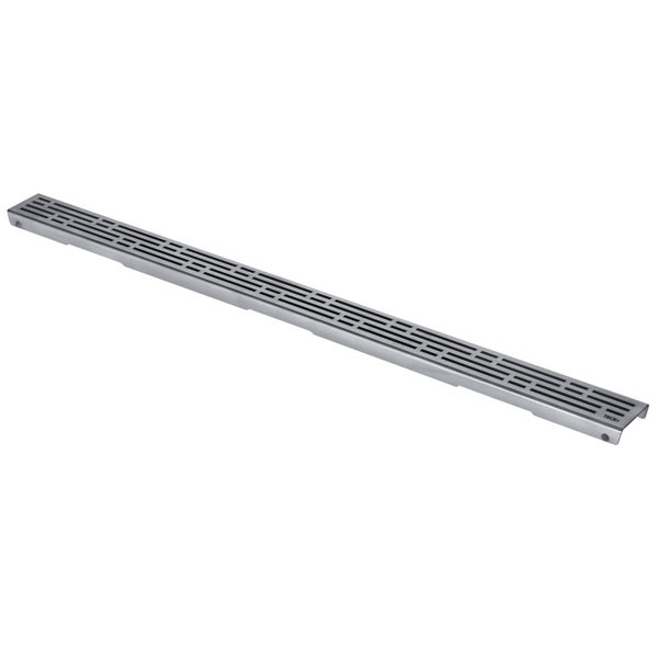 TECEdrainline Designrost "basic" 1500 mm Edelstahl gebürstet, gerade