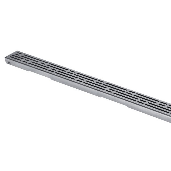 TECEdrainline Designrost "basic" 1500 mm Edelstahl gebürstet, gerade