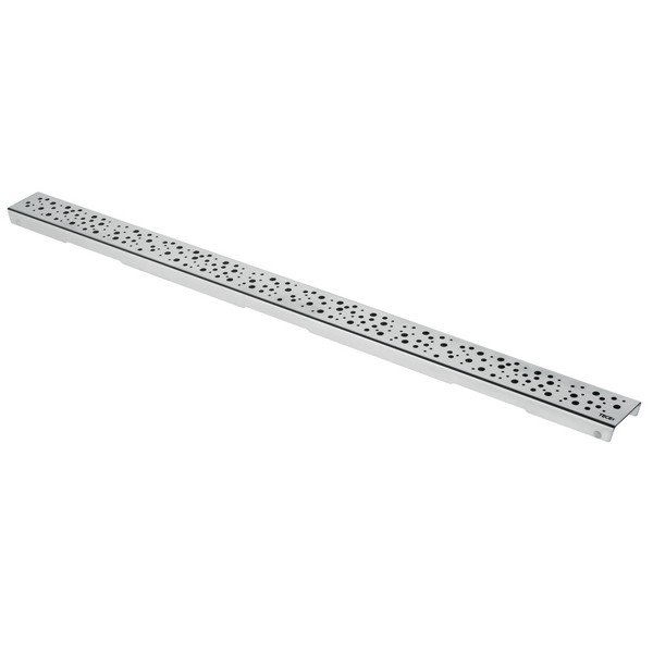 TECEdrainline Designrost "drops" 1200 mm Edelstahl poliert, gerade