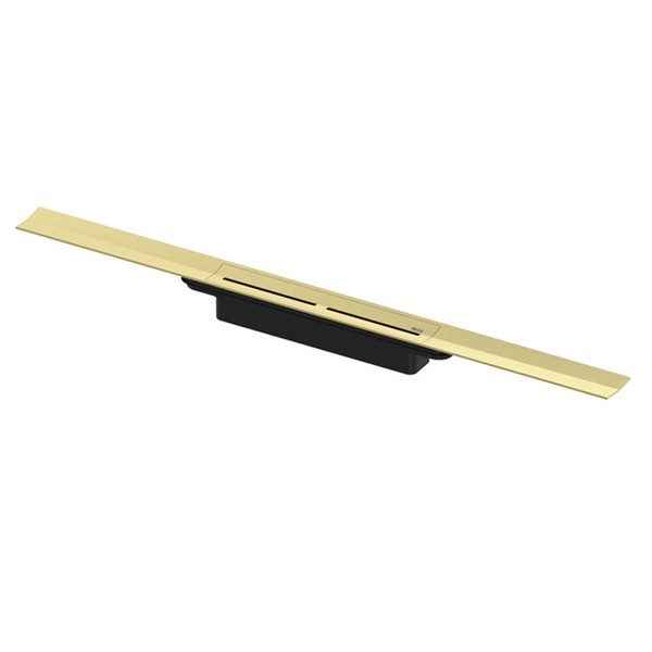 TECEdrainprofile 800 mm, Set-Angebot Duschrinne mit Ablaufgehäuse, in verschiedenen Farben