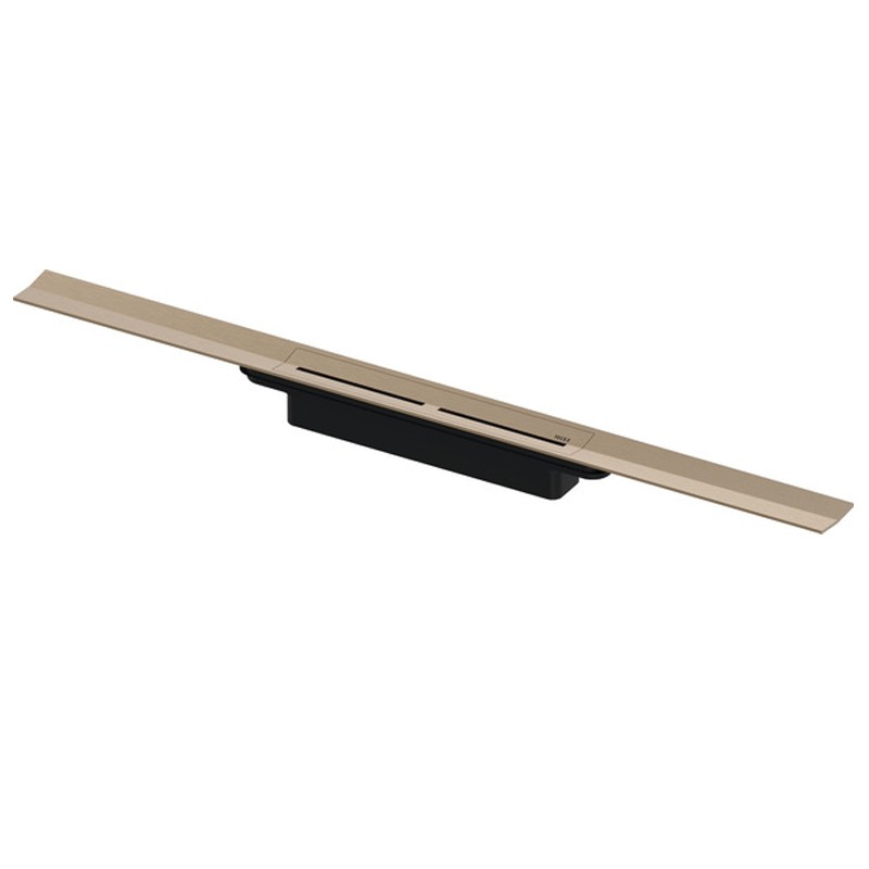 TECEdrainprofile Duschprofil, 900 mm, Edelstahl, "Brushed Red Gold"