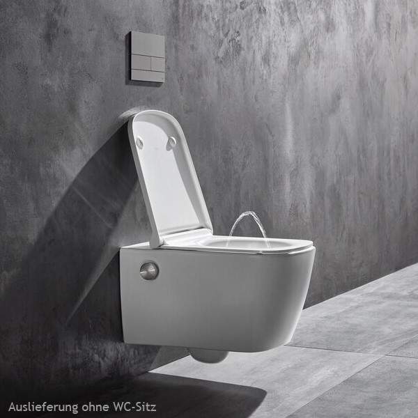 TECEneo Dusch-WC, Warm- und Kaltwasser, weiß