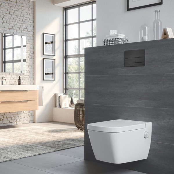 TECEsquare Metall Chrom schwarz gebürstet AFP