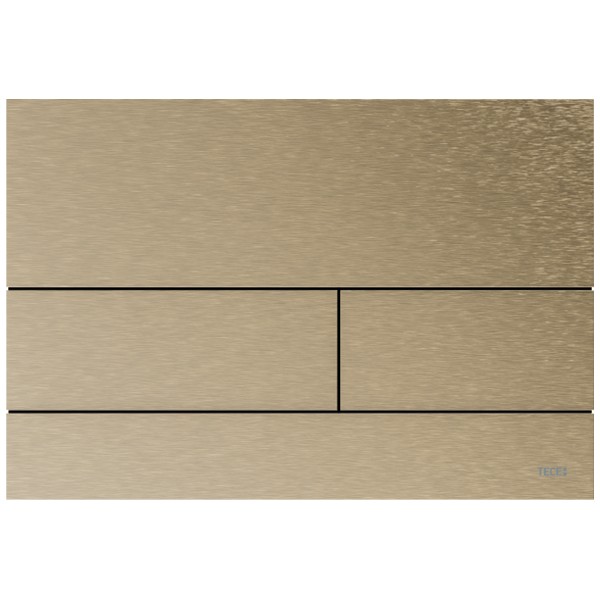TECEsquare II Met. WC-Betätigungsplatte Nickel geb. (mit Anti-Fingerprint)