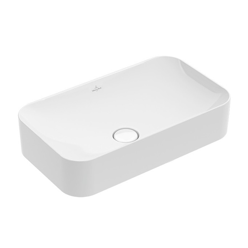 VB AWT Finion 4143 600x350mm o HLbank o ÜL Eckig Stone White CeramicPlus