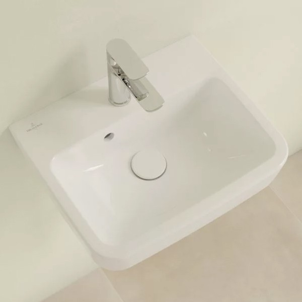 VB Handwaschbecken O.novo 43444G 450x370mm Eckig Weiß Alpin