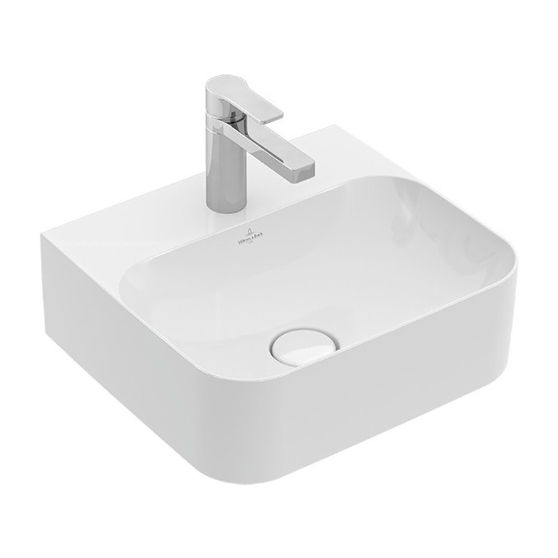 VB HWB Finion 43644R 430x390mm 1L Arm HL verd ÜL Stone White CeramicPlus