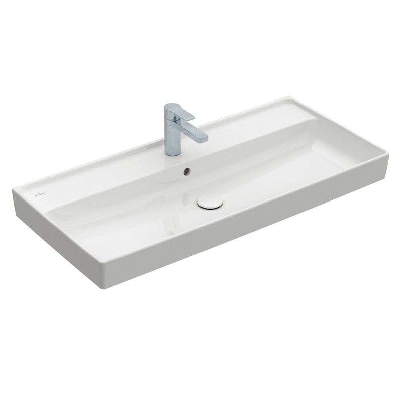 VB Schrankwaschtisch Collaro 4A331G 1000x470mm Rechteck Stone White C+