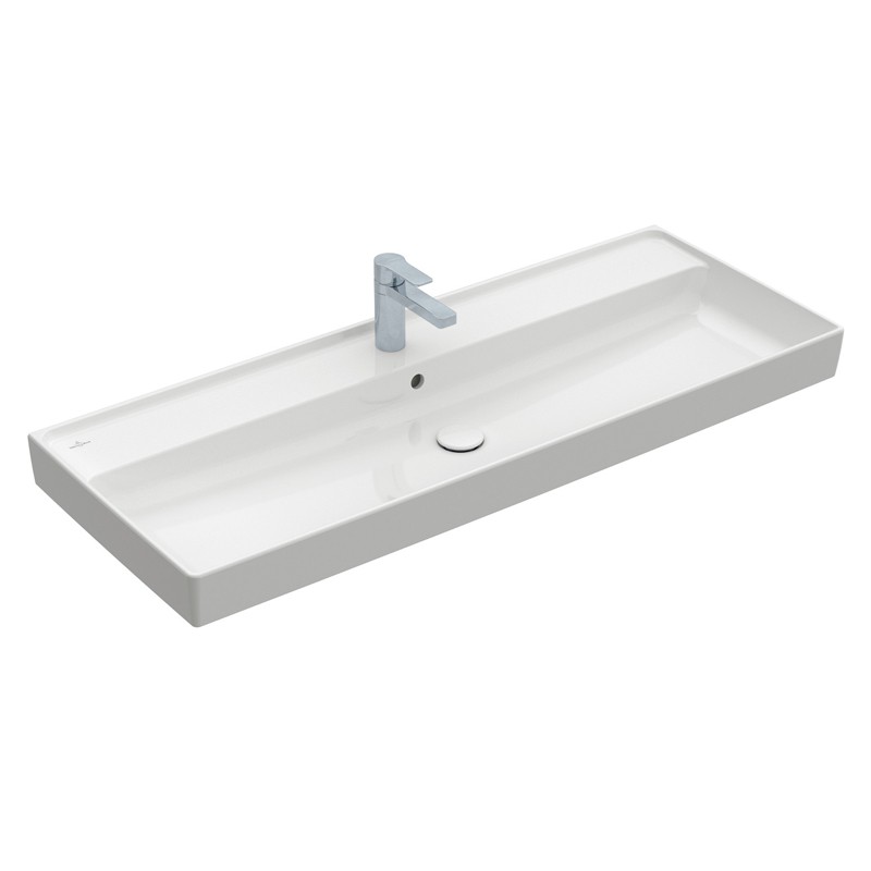 VB Schrankwaschtisch Collaro 4A33C2 1200x470mm Rechteck Stone White C+