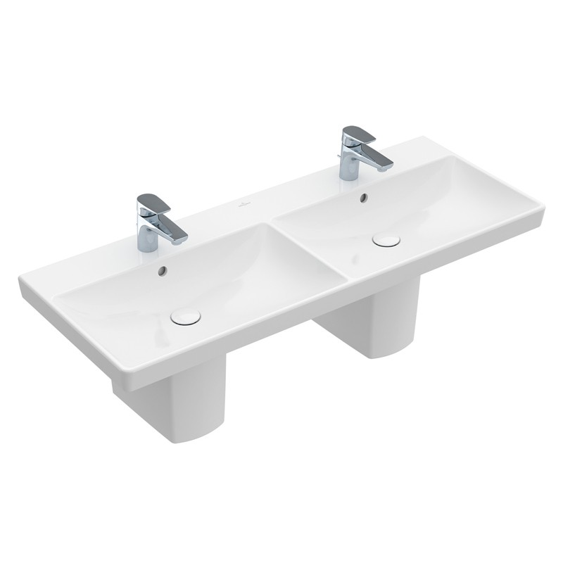 VB SDWT Avento 4A23 1200x470x160mm 2-3L Arm mittl HL m ÜL Eckig Weiß Alpin
