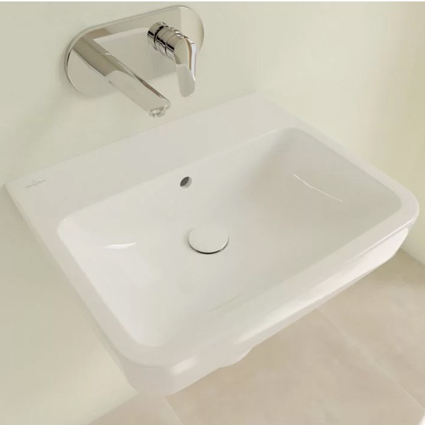 VB Waschbecken O.novo 4A4157 550x460mm Eckig Weiß Alpin CeramicPlus