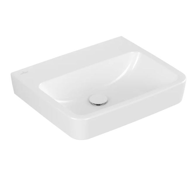 VB Waschbecken O.novo 4A4158 550x460mm Eckig Weiß Alpin CeramicPlus