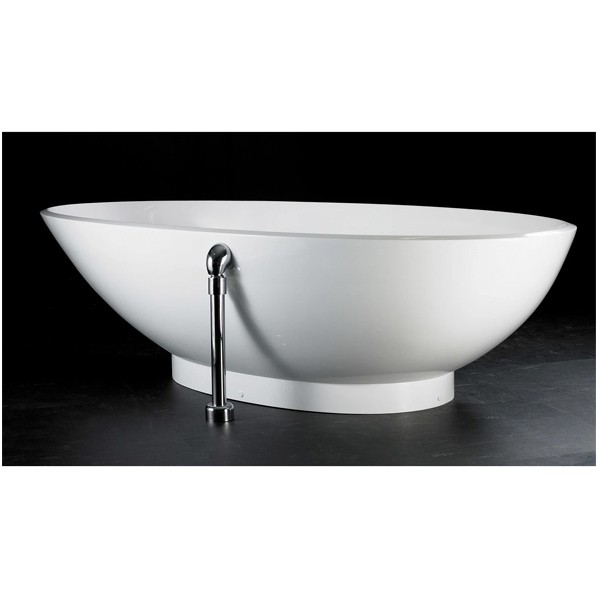 Victoria & Albert Spezielle Ab-und Überlaufgarnitur für Wannen ohne vorgebohrtes Überlaufloch KIT17 brushed nickel