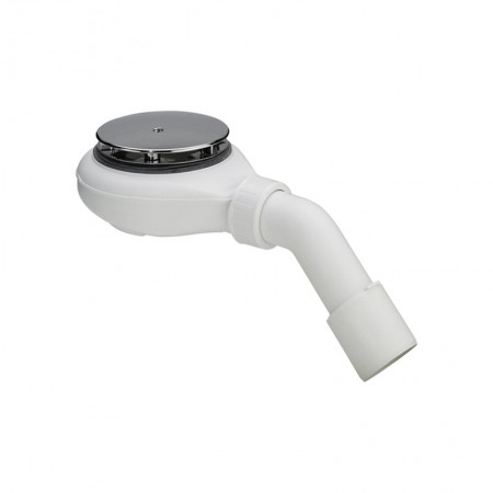 Viega Ablaufgarnitur Tempoplex 6963, Bh 60 mm in 112mmxDN40/50 Kunststoff verchromt