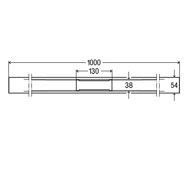 Viega Duschrinnen-Profil Advantix Cleviva 4981.31 in matt