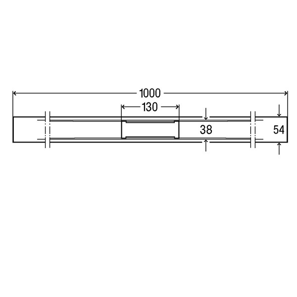 Viega Duschrinnen-Profil Advantix Cleviva 4981.31 in Kupfer/goldfarben