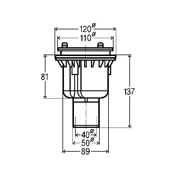 Viega Funktionseinheit Tempoplex 6965.1 in 115mmxDN40/50Kunststoff anthrazitgrau