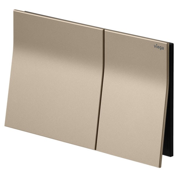 Viega WC Betät.-Pl. Visign for More 200 8620.1 aus Metall in kupfer/goldfarben