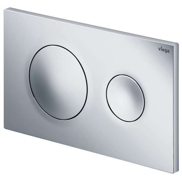 Viega WC Betät.-Pl. Visign for Style 20 8610.1 aus Kunststoff in verchromt