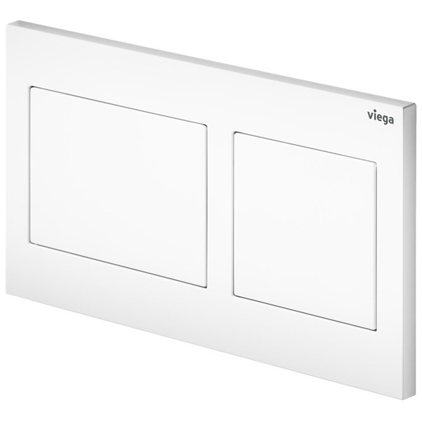 Viega WC Betät.-Pl. Visign for Style 21 8611.1 aus Kunststoff in weiß alpin