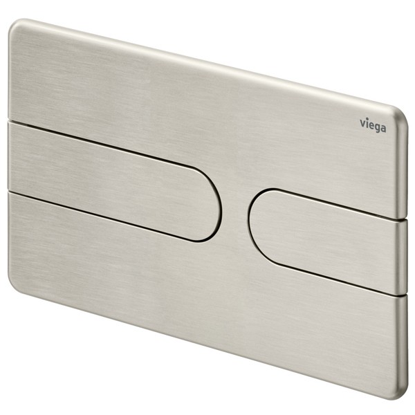 Viega WC Betät.-Pl. Visign for Style 23 8613.1 aus Kunststoff in edelstahlfarben