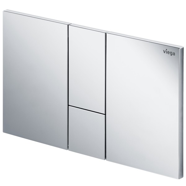 Viega WC Betät.-Pl. Visign for Style 24 8614.1 aus Kunststoff in verchromt