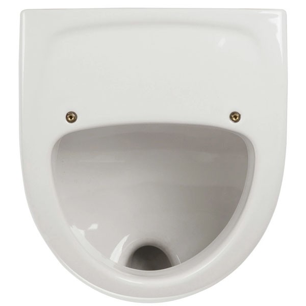 VB Absaug-Urinal Compact O.novo 755701 290x495x245mm Weiß Alpin