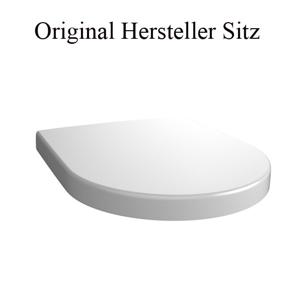 Villeroy & Boch Architectura wandhängendes-Tiefspül-WC mit offenem Spülrand und CeramicPlus-Beschichtung 5684R0R1