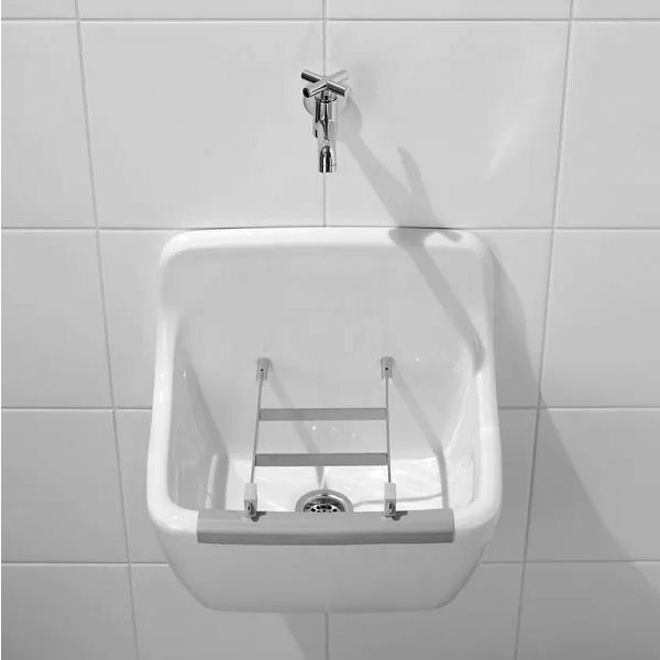VB Ausgussbecken O.novo 6912 450x400x350mm Weiß Alpin CeramicPlus