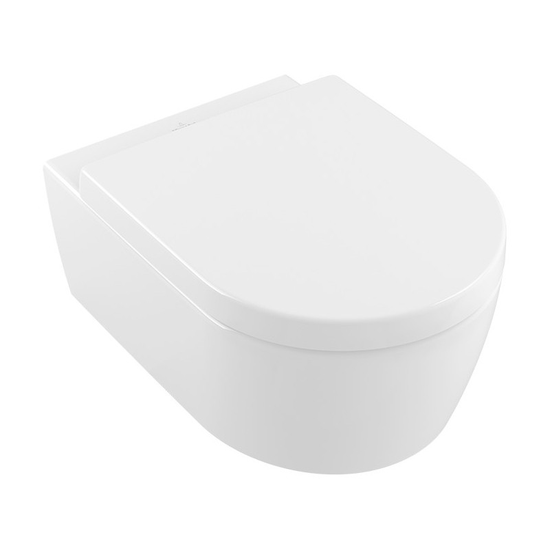 Villeroy & Boch Combi-Pack Avento 5656HR DirectFlush wandhängend Weiß Alpin