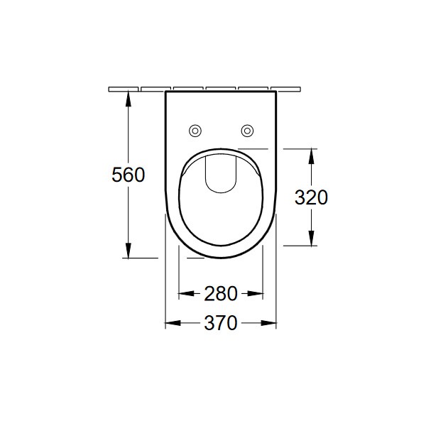 VB Combi-Pack Subway 2.0 5614 DirectFlush wandhängend Weiß Alpin C+