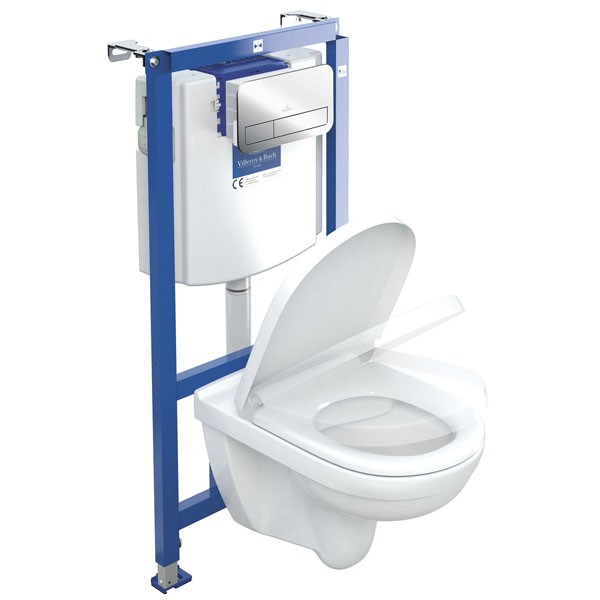 VB Combi-Pack ViConnect O.novo 5660D3 600x800mm wandhängend Weiß Alpin