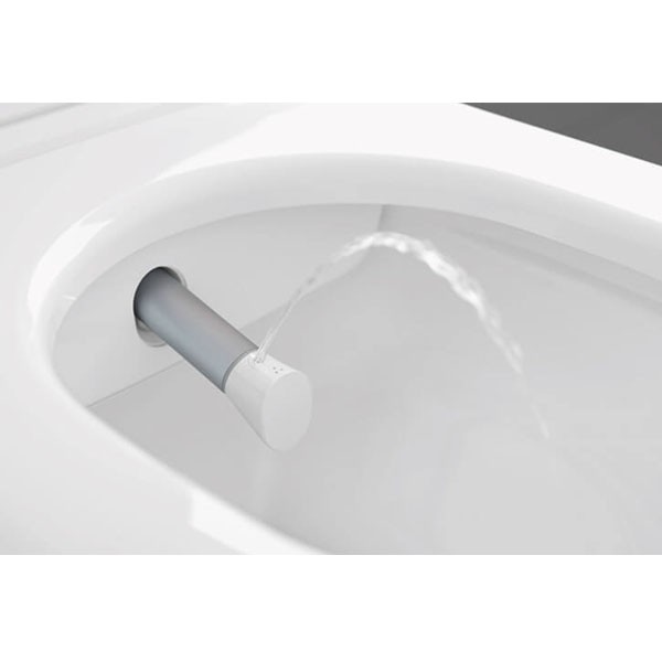 Villeroy & Boch Dusch-WC spülrandlos ViClean-I100 DirectFlush wandhängend Weiß Alpin C+ V00010R1