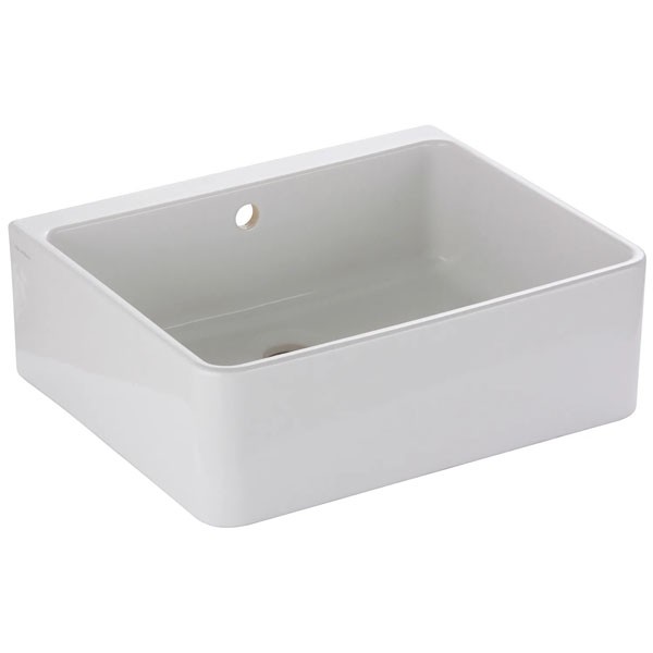 VB Spülbecke O.novo 632200 595x200x500mm Weiß Alpin CeramicPlus