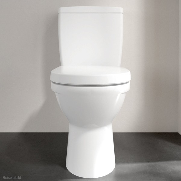 VB Tiefspül-WC Kombination O.novo 5658 360x640mm bodenst wandnah Weiß Alpin