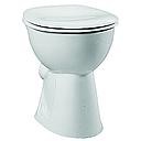 Vitra Stand-WC-Tiefspüler RockyPlus Sonderhöhe 460mm, alpin-weiss