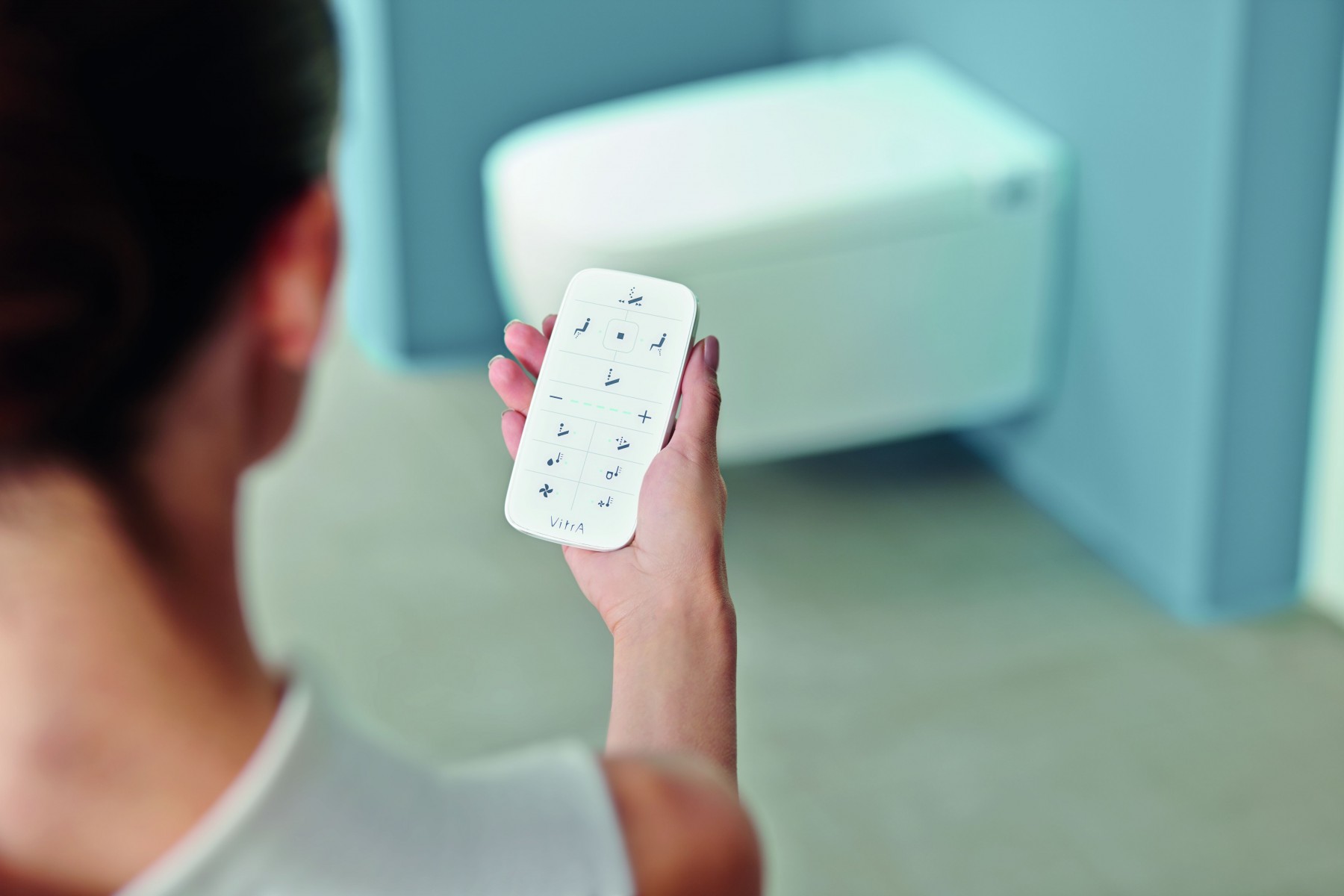 VitrA V-care 1.1 Dusch-Wand-WC weiß