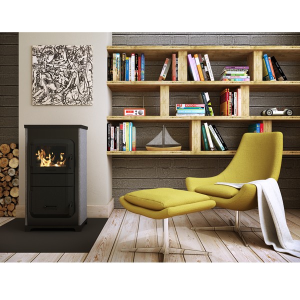 Wamsler Raumheizer RH-8F Naturstein m. Dauerbrand/Automatik, RH-8F