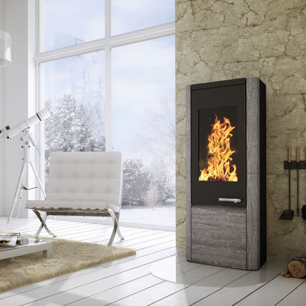 Wamsler Kaminofen "Myro" Naturstein, KF 113-80 Myro