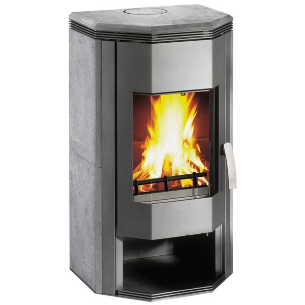 Wamsler Kaminofen "Prisma" grau Naturstein, KF 101-83 PSF